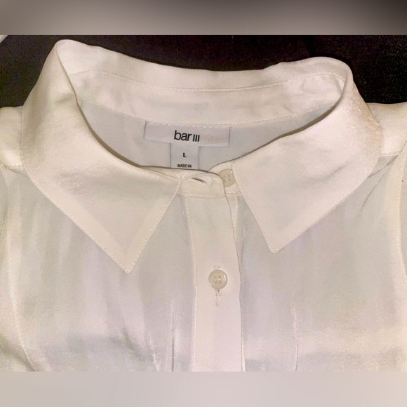 NWT Bar III Femme Utility Blouse - Picture 4 of 6